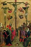 Panel from the Maestà Altarpiece: the Annunciation, 1311-Duccio di Buoninsegna-Giclee Print