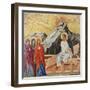 Duccio: Three Marys-Duccio di Buoninsegna-Framed Giclee Print