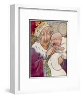 Duchess and Baby-C Robinson-Framed Art Print