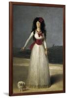 Duchess of Alba-Francisco de Goya-Framed Art Print