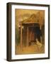 Duchess of Bedford's Hut, Glenfeshie, Mid-19Th Century (Oil on Panel)-Edwin Landseer-Framed Giclee Print