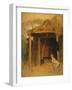 Duchess of Bedford's Hut, Glenfeshie, Mid-19Th Century (Oil on Panel)-Edwin Landseer-Framed Giclee Print