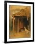 Duchess of Bedford's Hut, Glenfeshie, Mid-19Th Century (Oil on Panel)-Edwin Landseer-Framed Premium Giclee Print