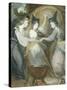 Duchess of Devonshire, Lady Melbourne and Mrs Dawson Damer as the Three Witches from Macbeth-Daniel Gardner-Stretched Canvas