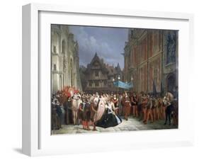 Duchess of Montpensier, 1864-Ary Scheffer-Framed Giclee Print