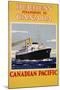 Duchess Steamships to Canada Poster-null-Mounted Giclee Print