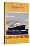 Duchess Steamships to Canada Poster-null-Stretched Canvas