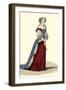 Duchesse de Fontanges-Edward Hargrave-Framed Art Print