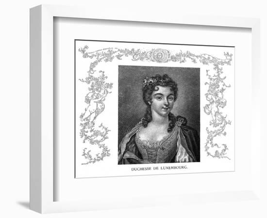 Duchesse Luxembourg-null-Framed Art Print