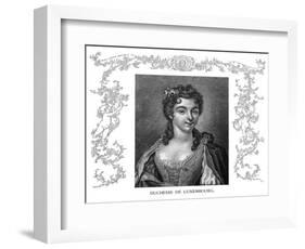 Duchesse Luxembourg-null-Framed Art Print