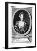 Duchesse Montpensier-Hyacinthe Rigaud-Framed Art Print