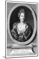 Duchesse Montpensier-Hyacinthe Rigaud-Mounted Art Print