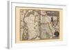Duchy of Brabant-Pieter Van der Keere-Framed Art Print