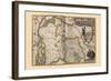 Duchy of Brabant-Pieter Van der Keere-Framed Art Print