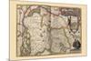 Duchy of Brabant-Pieter Van der Keere-Mounted Art Print