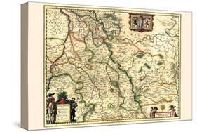 Duchy Of Jülich And Berg-Willem Janszoon Blaeu-Stretched Canvas