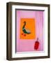 Duck and pepper,1998,(oil on linen)-Cristina Rodriguez-Framed Premium Giclee Print