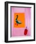 Duck and pepper,1998,(oil on linen)-Cristina Rodriguez-Framed Premium Giclee Print