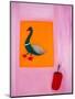 Duck and pepper,1998,(oil on linen)-Cristina Rodriguez-Mounted Premium Giclee Print