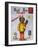 Duck Boy 1-Leah Saulnier-Framed Giclee Print