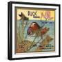 Duck Brand - Pomona, California - Citrus Crate Label-Lantern Press-Framed Art Print