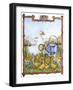 Duck, Chicks, Watering Can, Nestspring, Flowers-Wendy Edelson-Framed Giclee Print