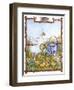 Duck, Chicks, Watering Can, Nestspring, Flowers-Wendy Edelson-Framed Giclee Print