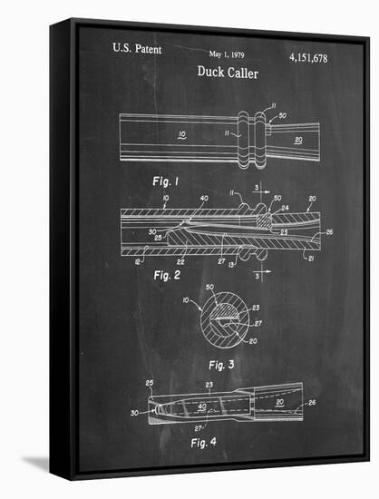 Duck Commander Duck Call Patent, Phil Robertson, Inventor-null-Framed Stretched Canvas