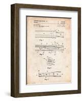 Duck Commander Duck Call Patent, Phil Robertson, Inventor-Cole Borders-Framed Art Print