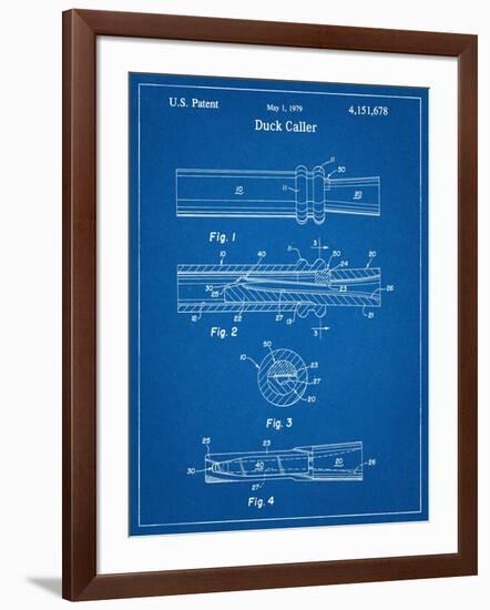 Duck Commander Duck Call Patent, Phil Robertson, Inventor-null-Framed Art Print