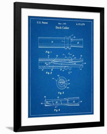 Duck Commander Duck Call Patent, Phil Robertson, Inventor-null-Framed Art Print