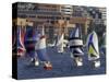 Duck Dodge Sailboat Race, Lake Union, Seattle, Washington, USA-William Sutton-Stretched Canvas