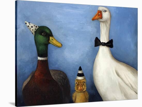 Duck Duck Goose-Leah Saulnier-Stretched Canvas