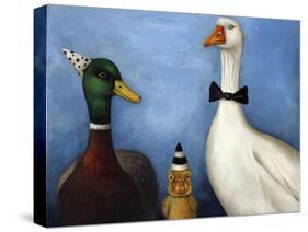 Duck Duck Goose-Leah Saulnier-Stretched Canvas