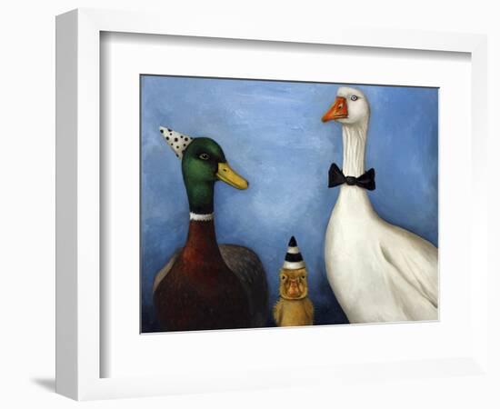 Duck Duck Goose-Leah Saulnier-Framed Giclee Print