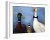 Duck Duck Goose-Leah Saulnier-Framed Giclee Print
