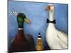 Duck Duck Goose-Leah Saulnier-Mounted Premium Giclee Print