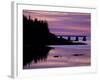 Duck Harbor at Sunset, Isle Au Haut, Maine, USA-Jerry & Marcy Monkman-Framed Photographic Print