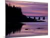 Duck Harbor at Sunset, Isle Au Haut, Maine, USA-Jerry & Marcy Monkman-Mounted Photographic Print