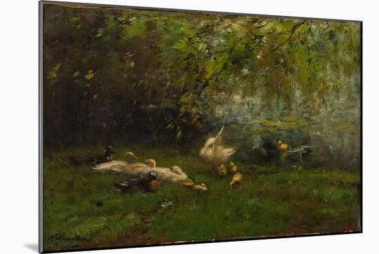 Duck Heaven-Willem Maris-Mounted Giclee Print