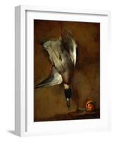 Duck, Hung on a Wall, and a Seville Orange-Jean-Baptiste Simeon Chardin-Framed Giclee Print