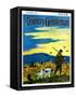 "Duck Hunter and Dog," Country Gentleman Cover, October 1, 1929-Paul Bransom-Framed Stretched Canvas