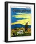 "Duck Hunter and Dog," Country Gentleman Cover, October 1, 1929-Paul Bransom-Framed Giclee Print