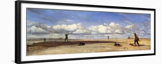 Duck Hunters, 1843-Alexandre Gabriel Decamps-Framed Premium Giclee Print