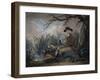 Duck Hunting, 1790-Thomas Simpson-Framed Giclee Print