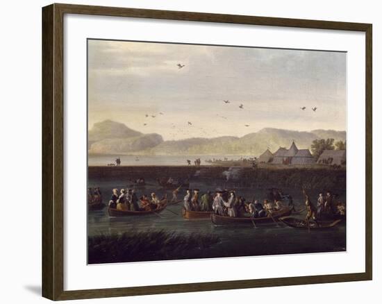 Duck Hunting on Island of Ischia-null-Framed Giclee Print