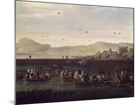 Duck Hunting on Island of Ischia-null-Mounted Giclee Print