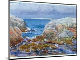 Duck Island, Isles of Shoals, 1906-Childe Hassam-Mounted Giclee Print