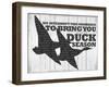 Duck Season-null-Framed Giclee Print