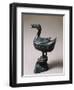 Duck-Shaped Bronze with Traces of Gilding Perfume Burner-null-Framed Giclee Print